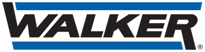 The walker logo is blue and black with a white background