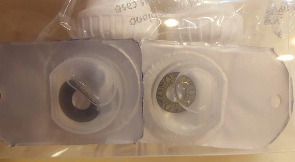 lenti a contatto verdi