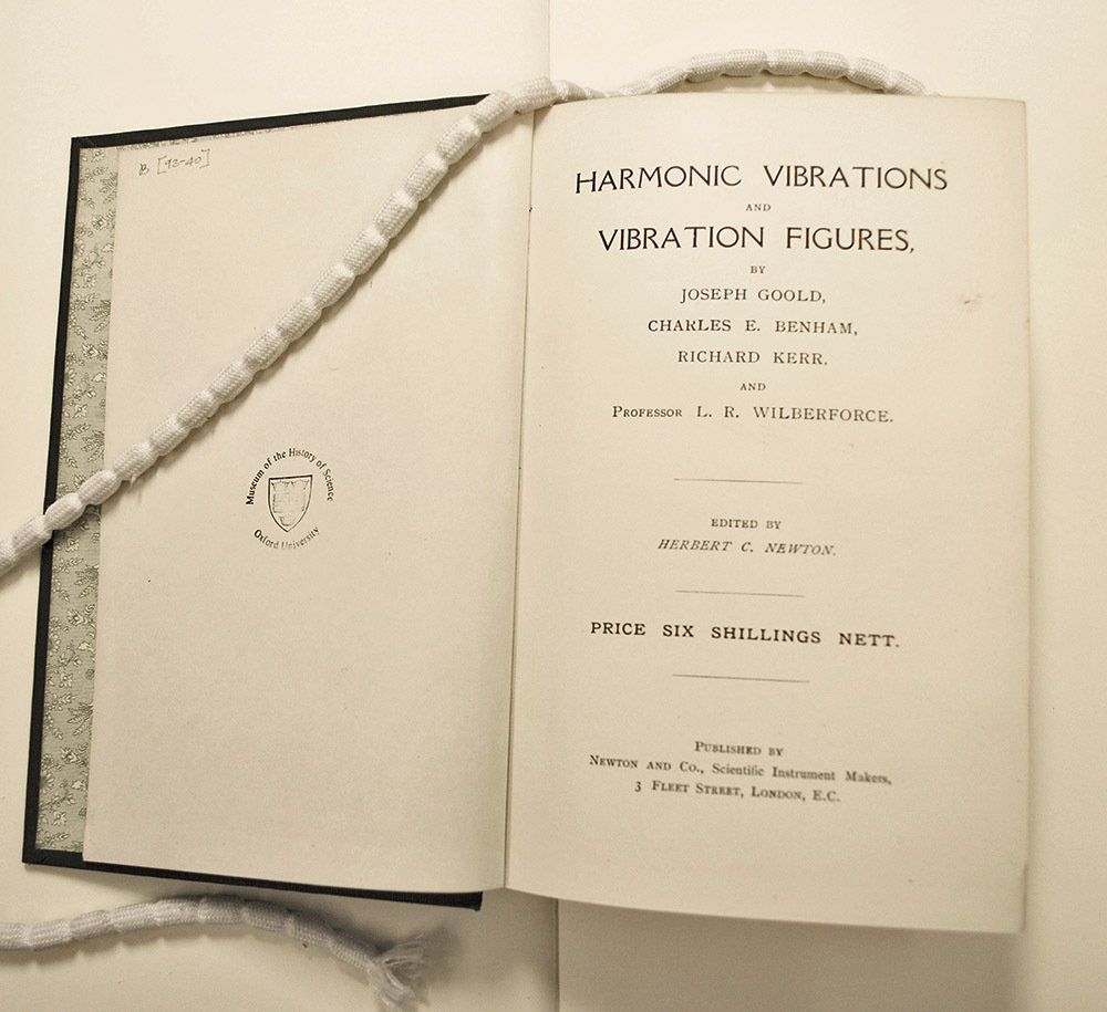 Antiquarian Harmonograph Book