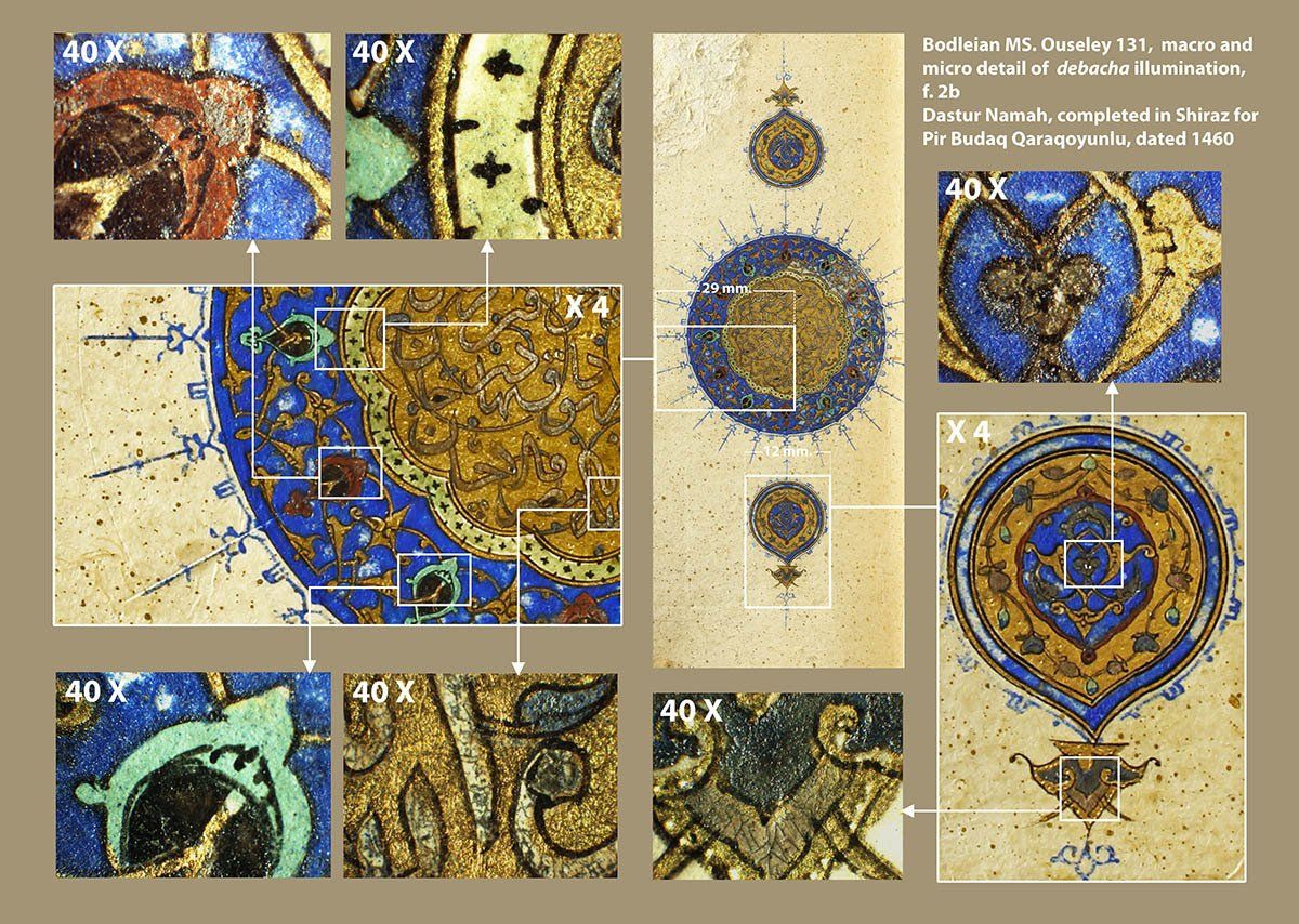 Researching manuscripts at the Bodleian Library, Oxford.