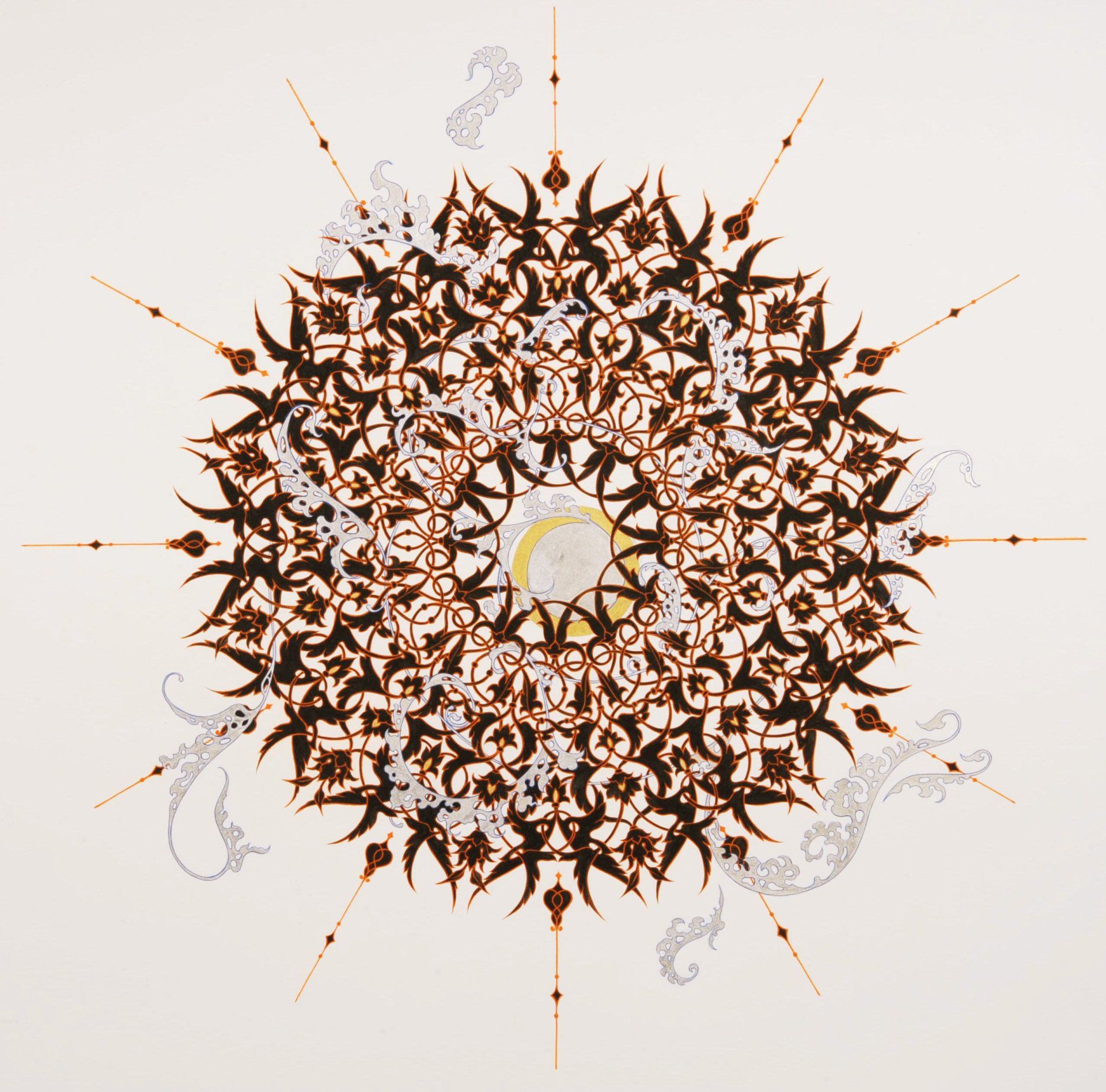 Islamic Shamsa design