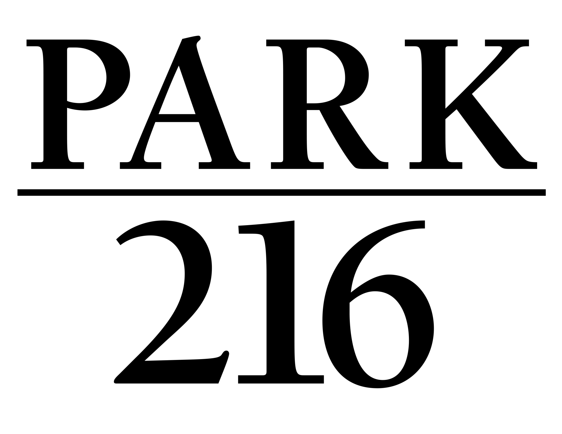 Park 216 Logo
