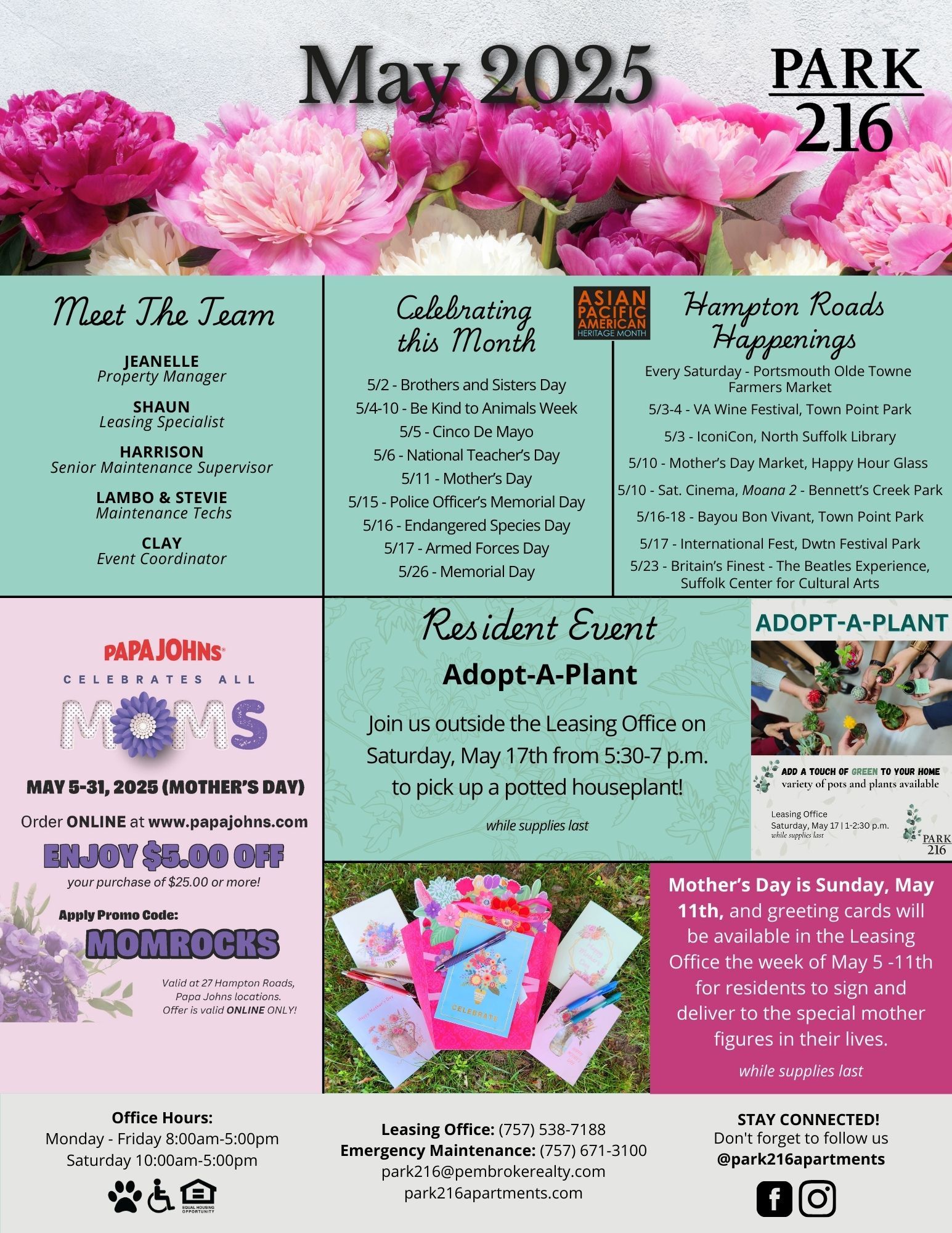 May 2025 Newsletter