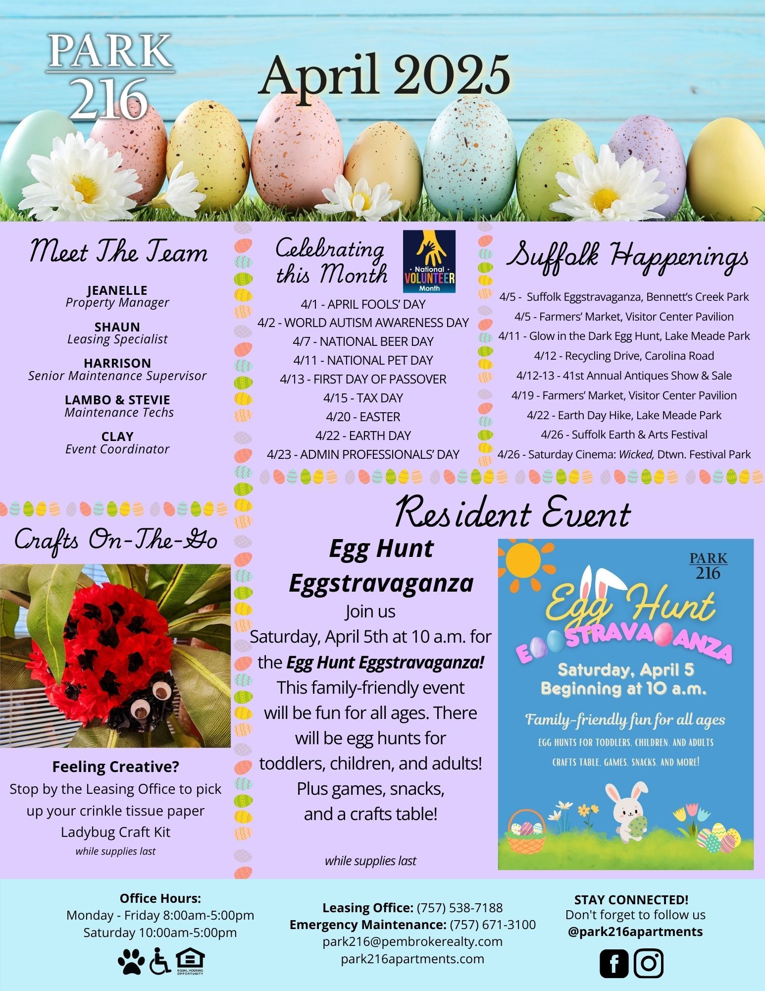 April 2025 Newsletter