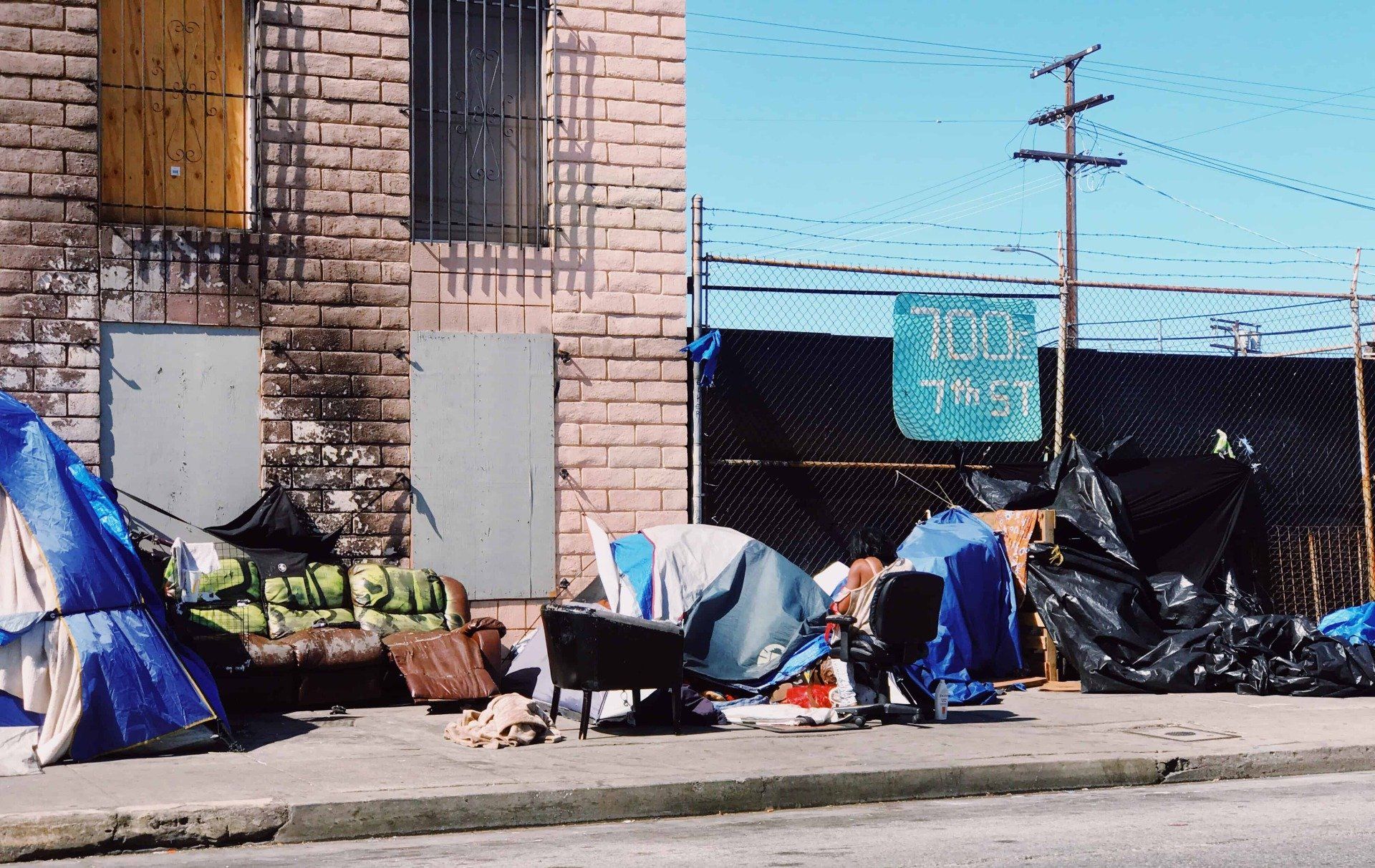 Homeless Encampment Phoenix, AZ