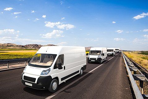 Commercial Van Equipment — White Van in New Orleans, LA Commercial Van Equipment — White Van in New Orleans, LA