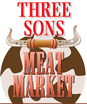 Clay Godfrey Meats and Three Sons Meat Market Logo