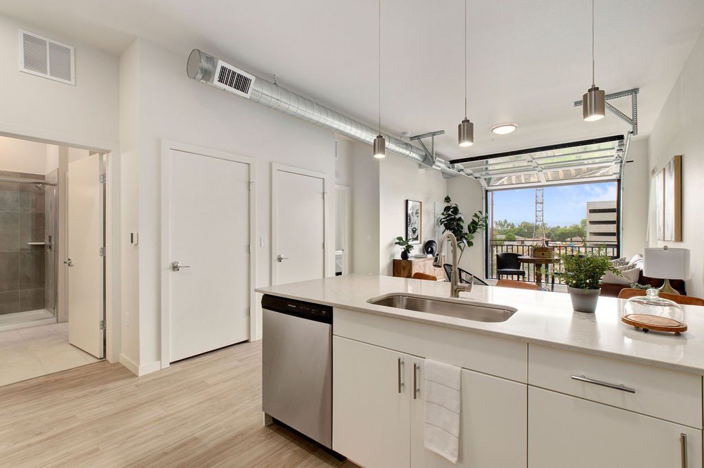 Axis West Flats kitchen