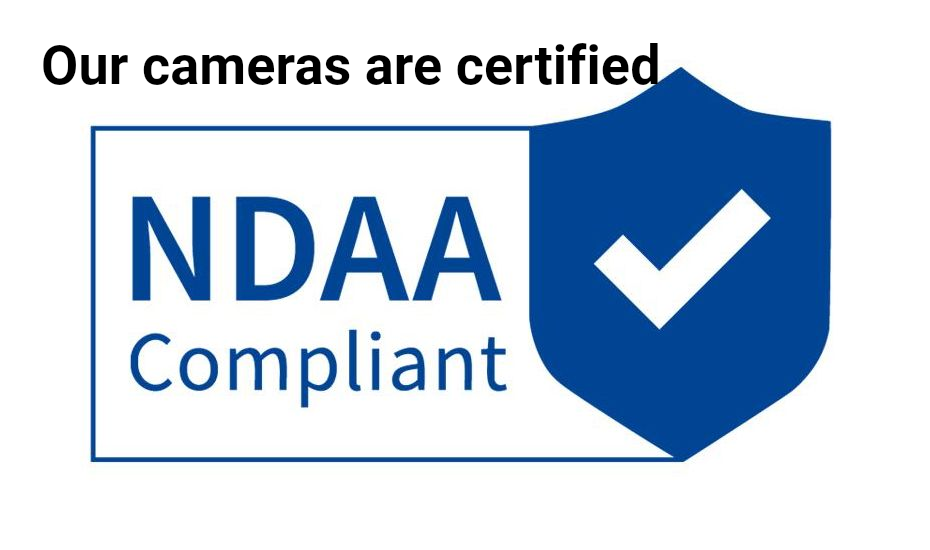 NDAA cameras