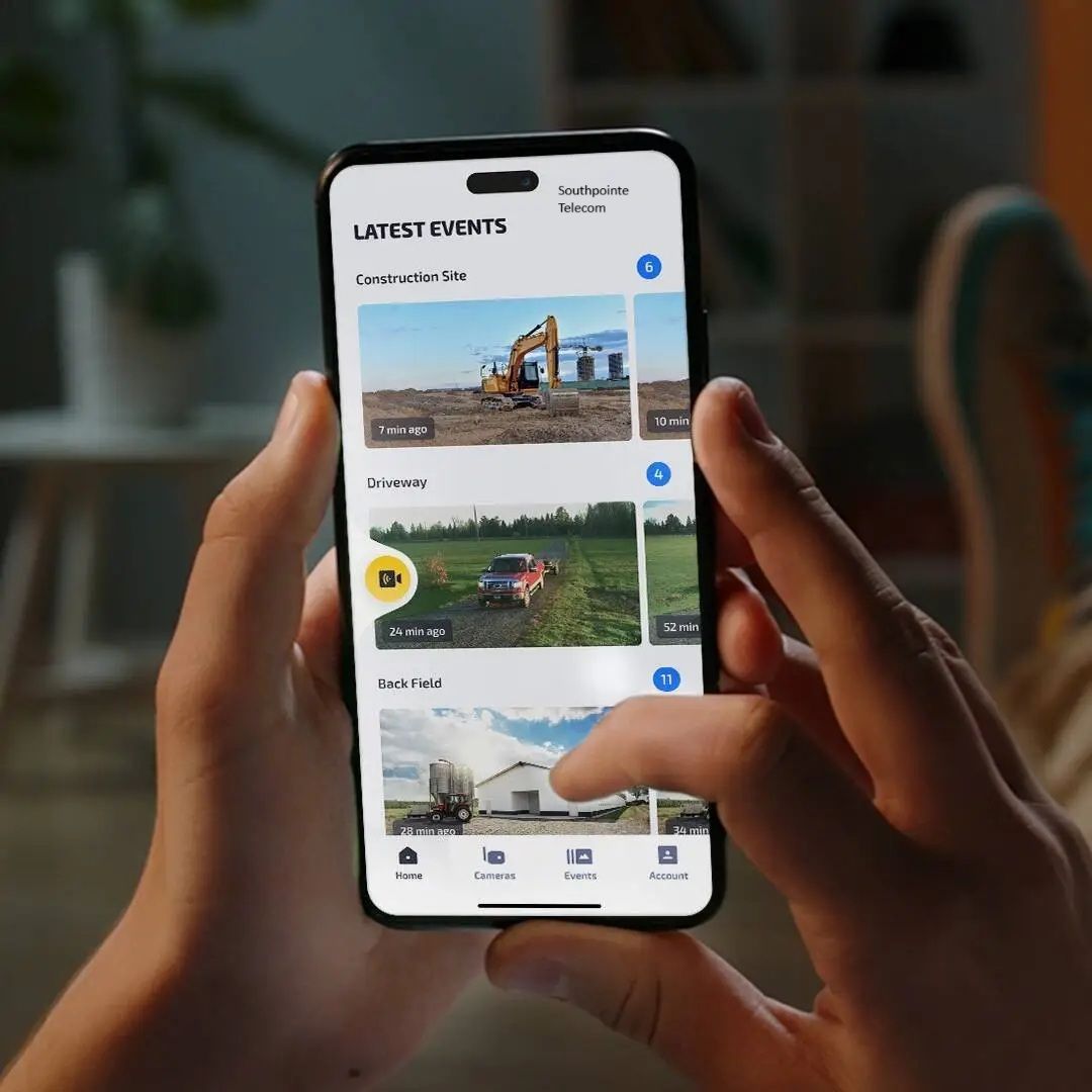 view cameras on Iphone