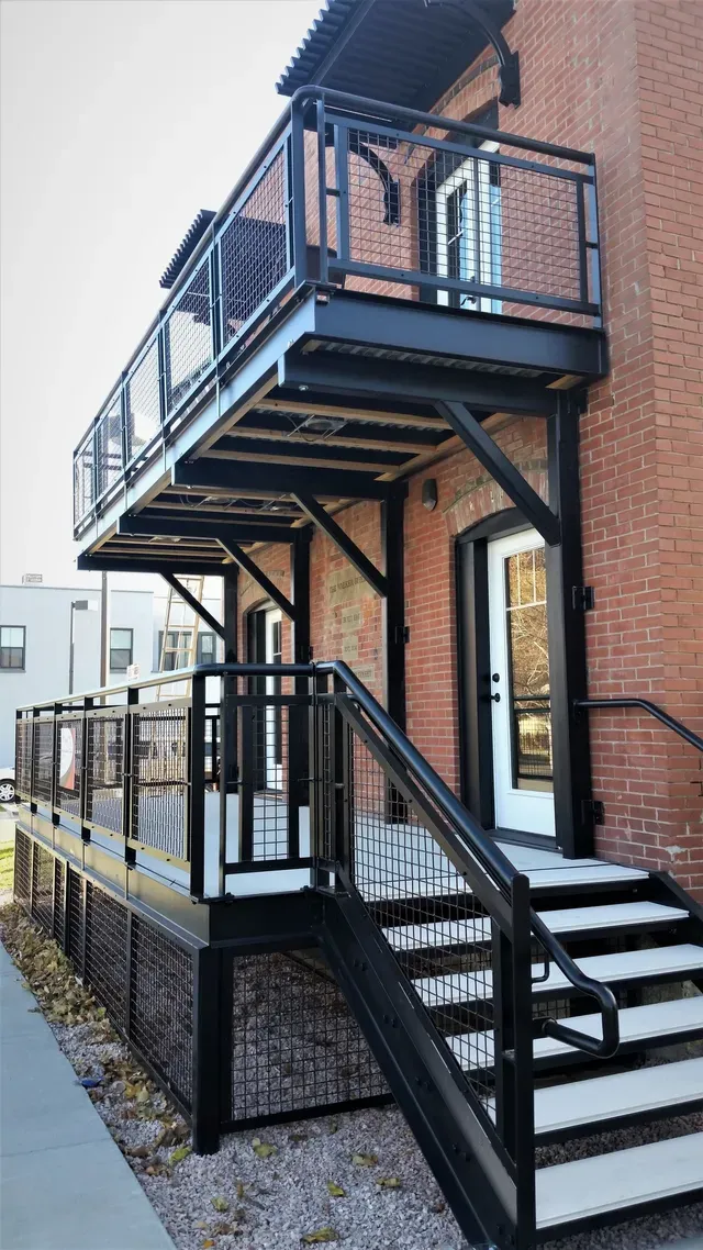 Black Stainless Steel Railings — Billings, MT — Industrial Coating Solutions Inc