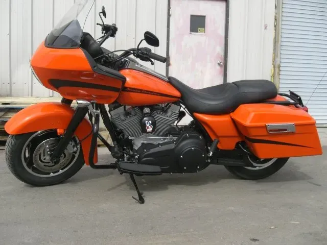 Orange Modern Motorcycle — Billings, MT — Industrial Coating Solutions Inc