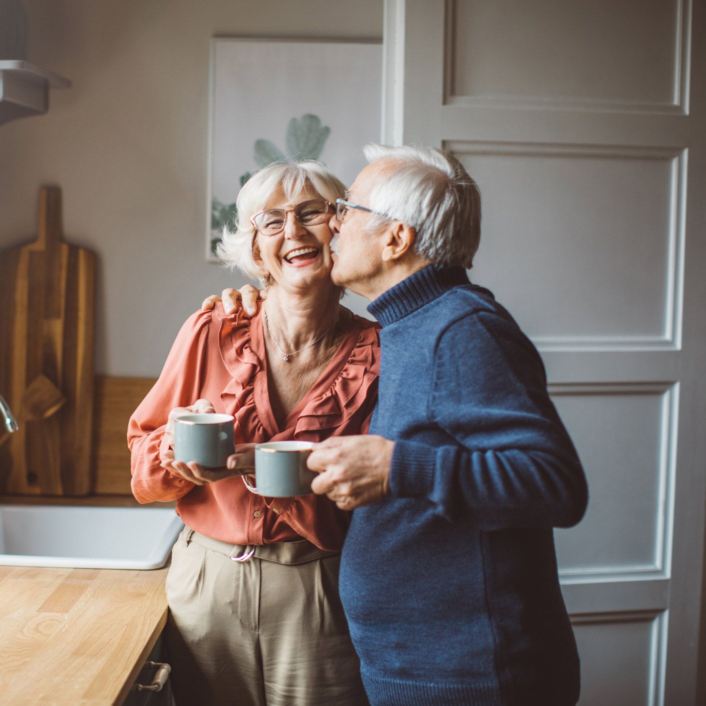 Happy Senior Couple — Hollywood, FL — Tradition Homecare