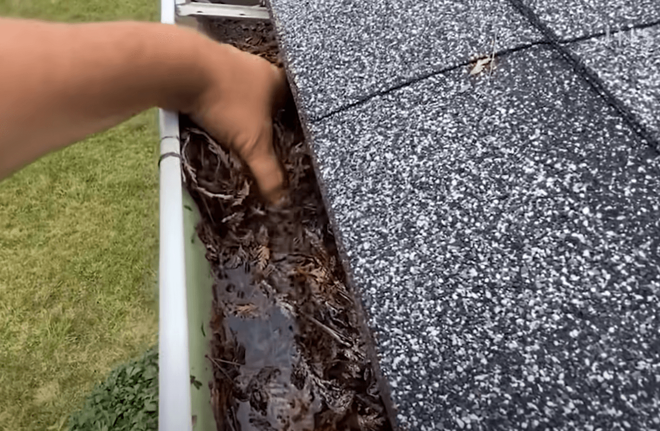 gutter cleaning in Fitchburg