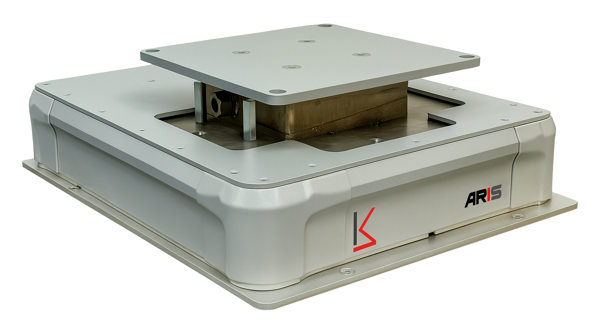 ARIS vibration isolation platform by K&S, featuring a compact and modern design