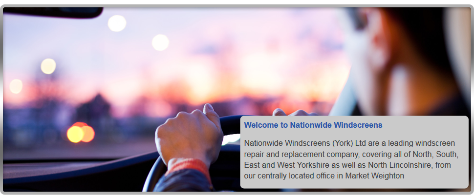 For windscreen repairs in Yorkshire call Nationwide Windscreens (York) Ltd