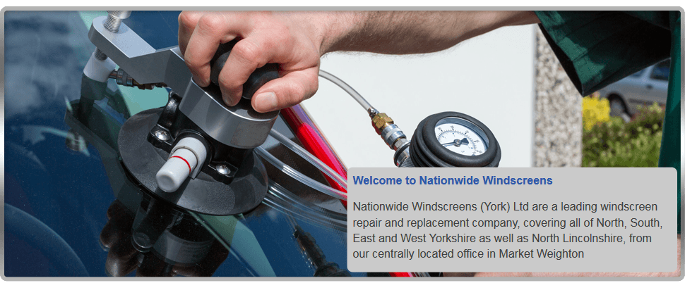 If you need windscreen repair or replacement in Yorkshire call Nationwide Windscreens (York) Ltd