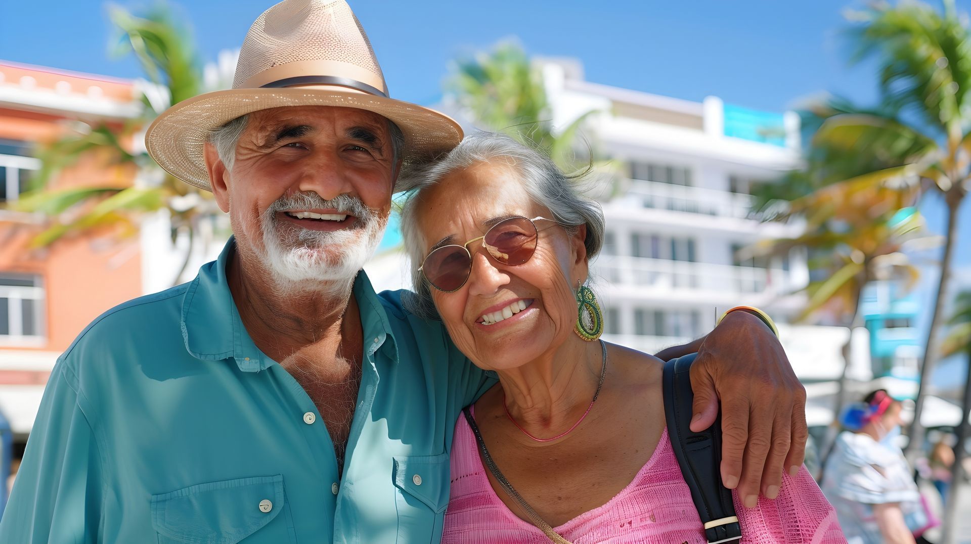 Retired couple in Florida