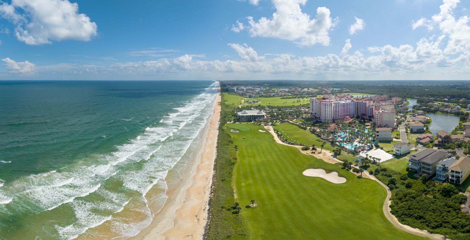 palm coast Florida aerial view