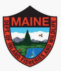 The maine department of fisheries and wildlife logo