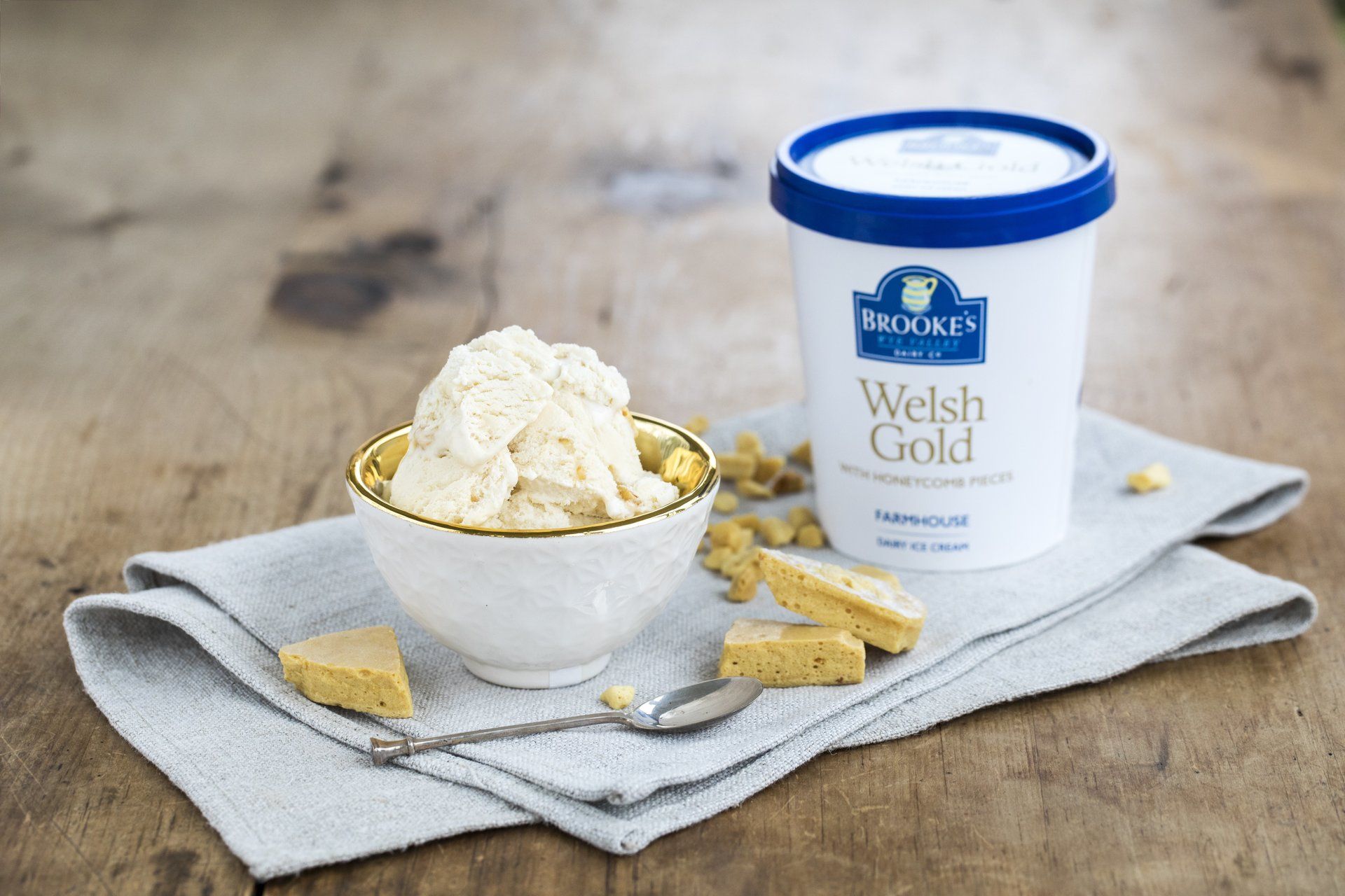Brooke's Dairy Welsh Gold Welsh ice cream