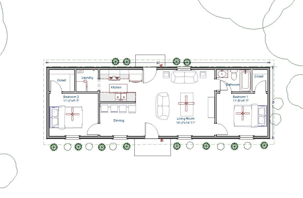 A floor plan of a house with a lot of rooms