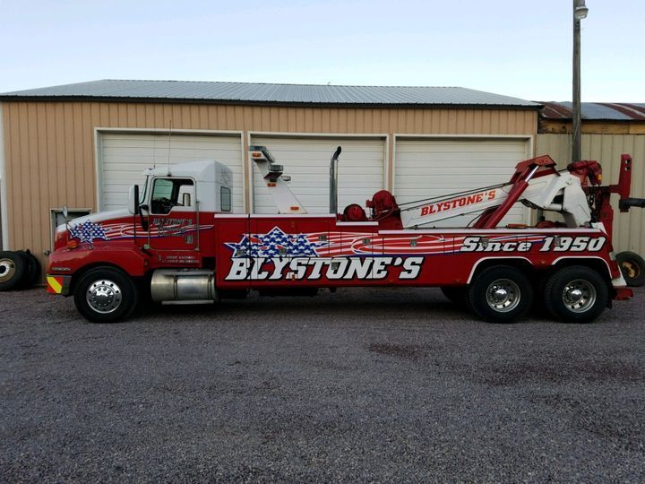 Towing Truck — Portage, WI — Blystone’s Towing and Recovery