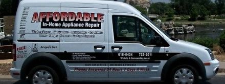 Repair — Side View of Company Van in Wichita, KS