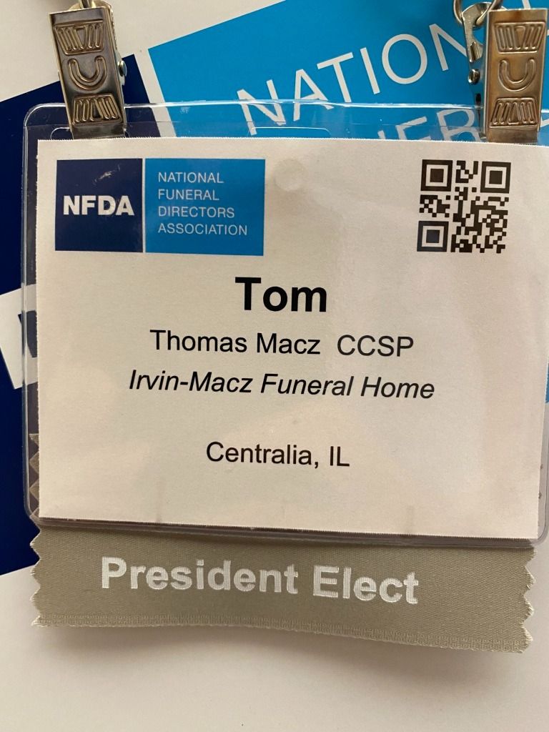 Name tag of 