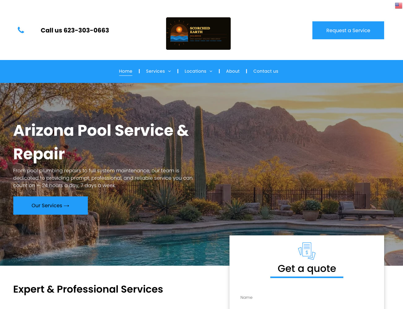 Arizona pool service & cleaning