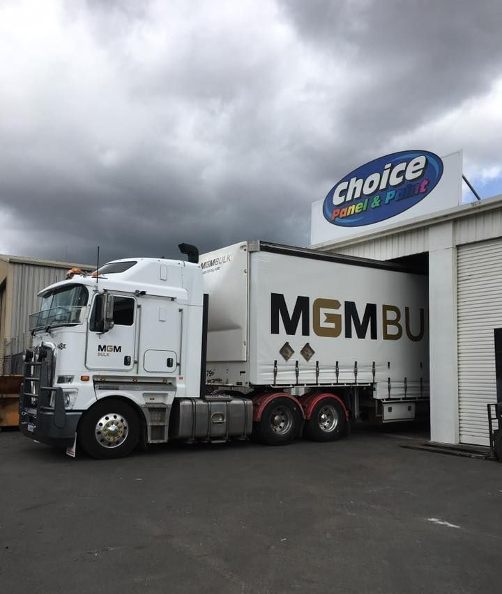 Newly repaired white truck | Picton, WA | Choice Panel and Paint