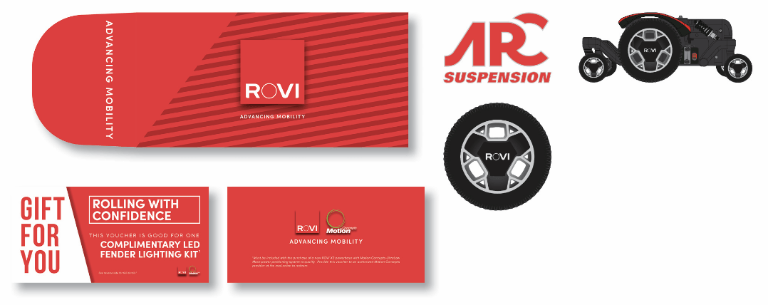 a red item with the word ar on it