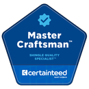 Certainteed Master Craftsman certification