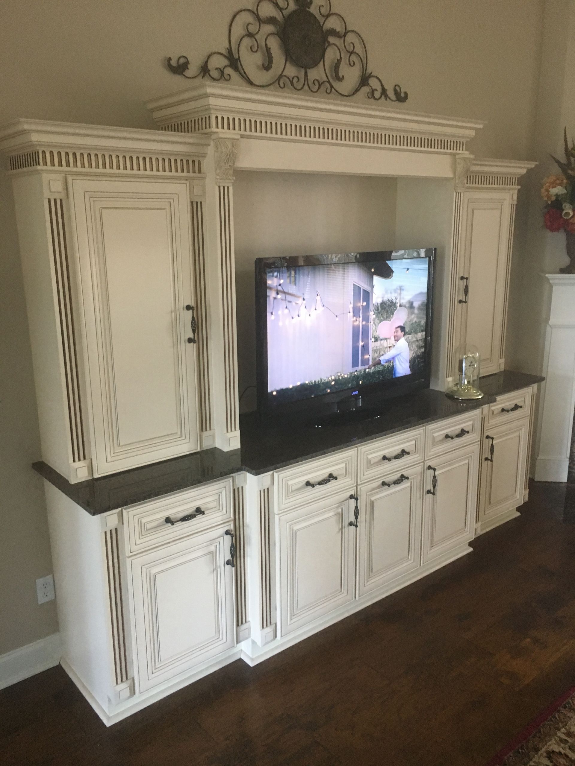 TV With Cabinets - Picayune, MS - Cabinets By The Stone Shop