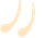 A pair of horns on a white background.