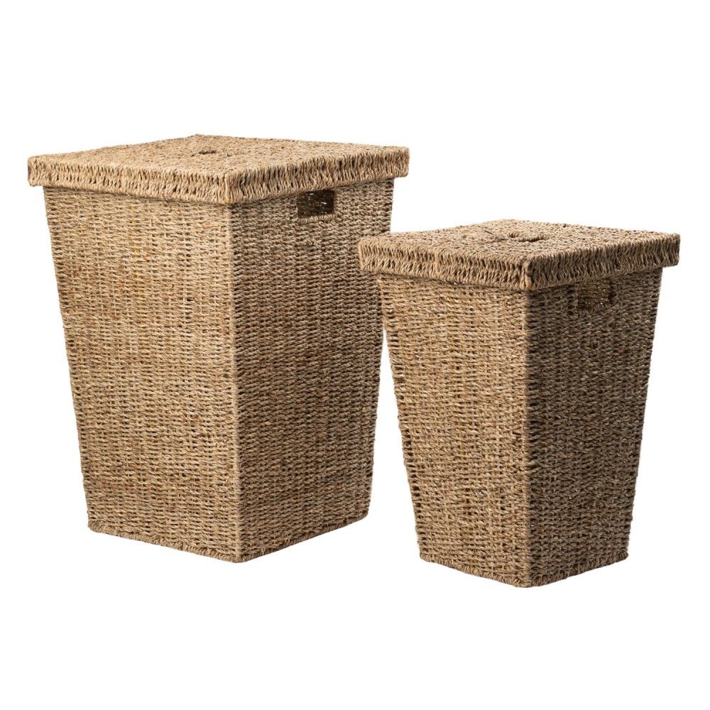 Cesto Ropa Seagrass Chico