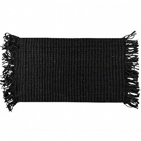 Alfombra Jute Uttar Negra