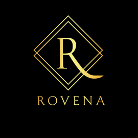 Gold logo with the letter