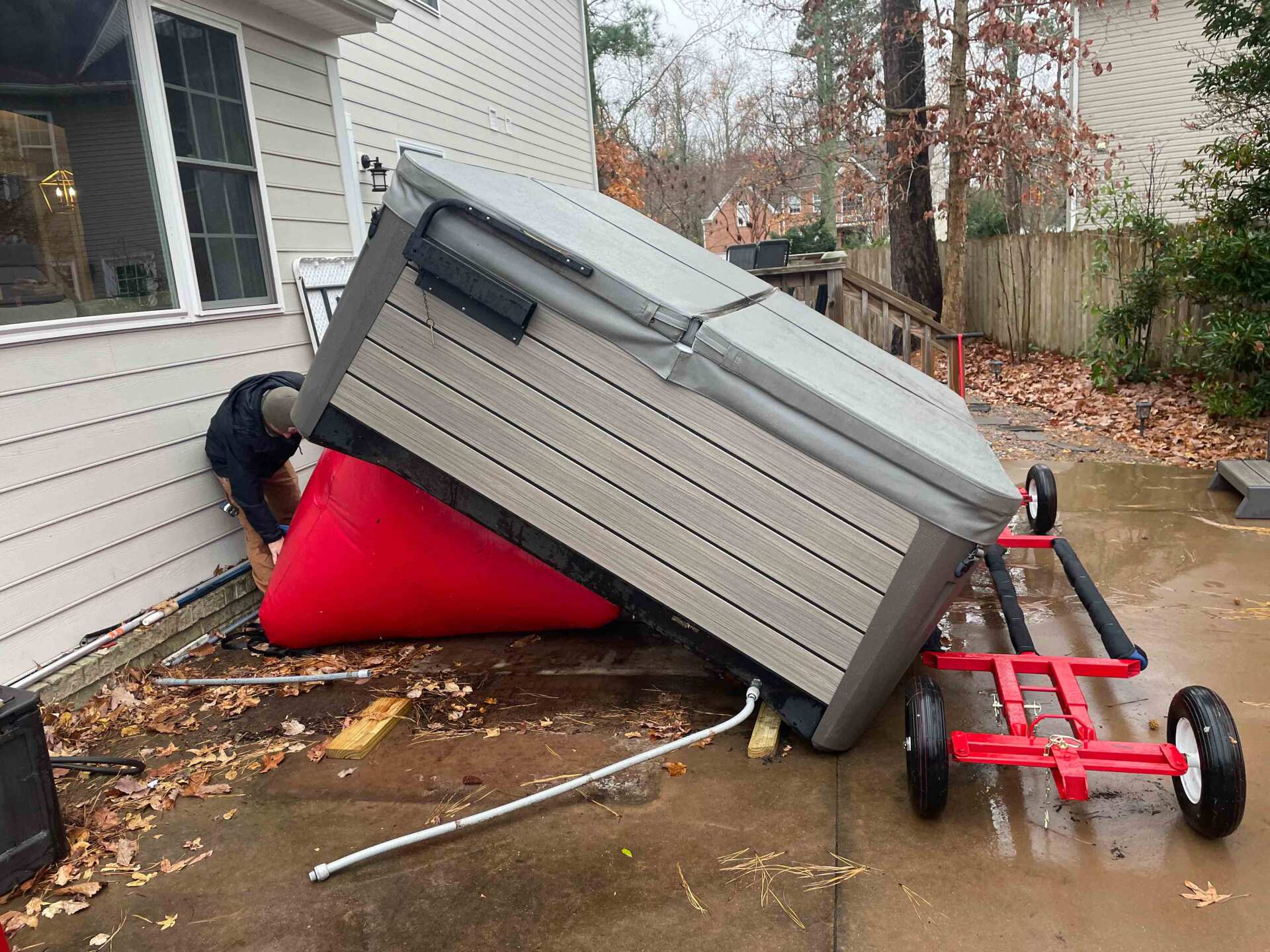 House Tub Transfer — Virginia Beach, VA — RPG Hauling & Logistics