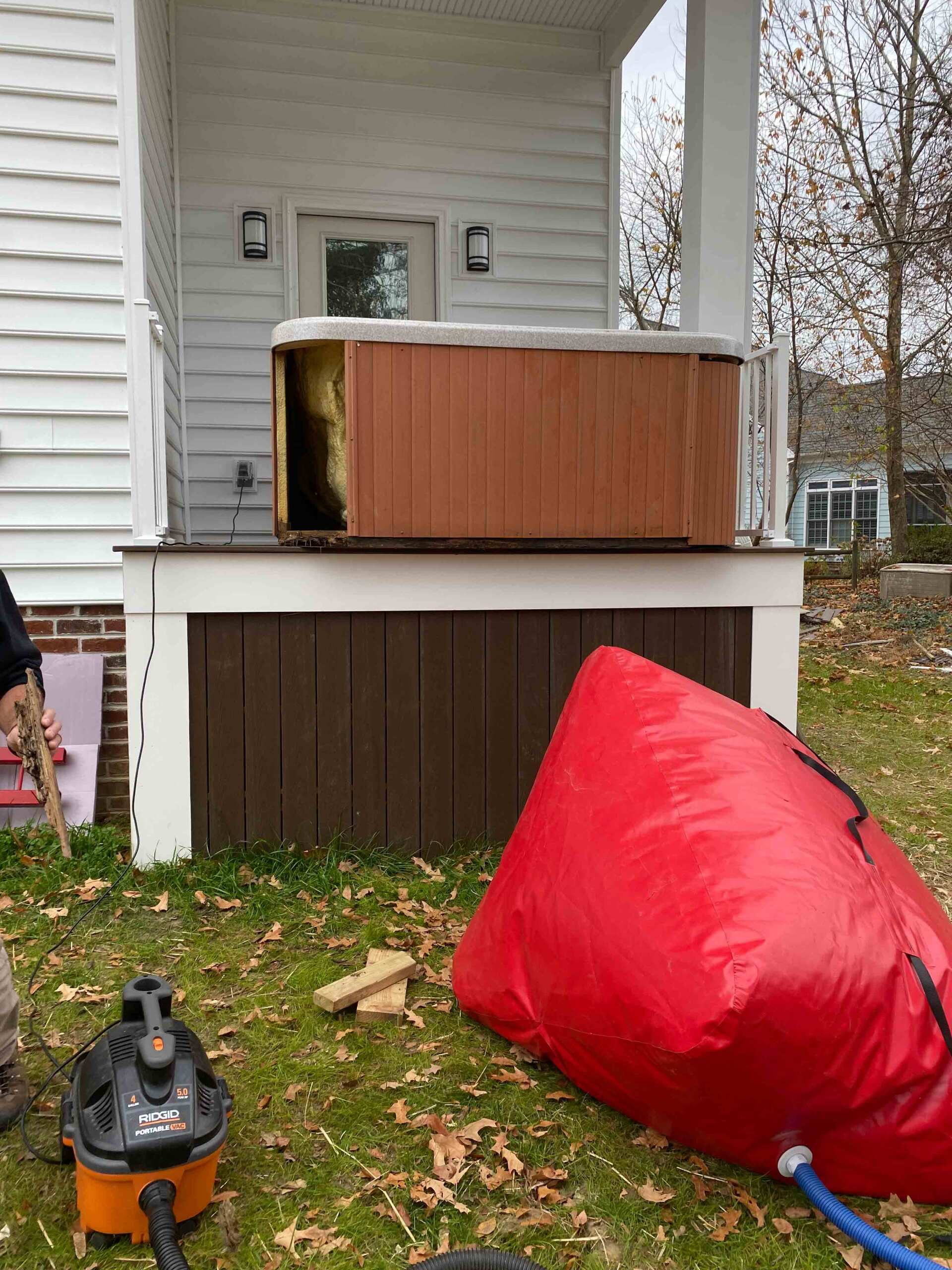 Tub Side Hauling Services — Virginia Beach, VA — RPG Hauling & Logistics