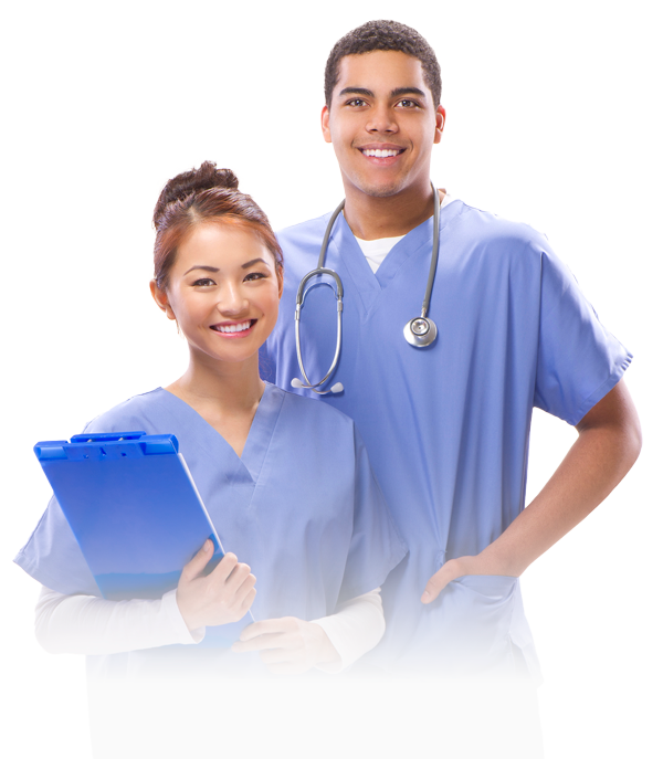 Male And Female Medical Professionals — Wentzville, MO — Accelerated Medical Staffing