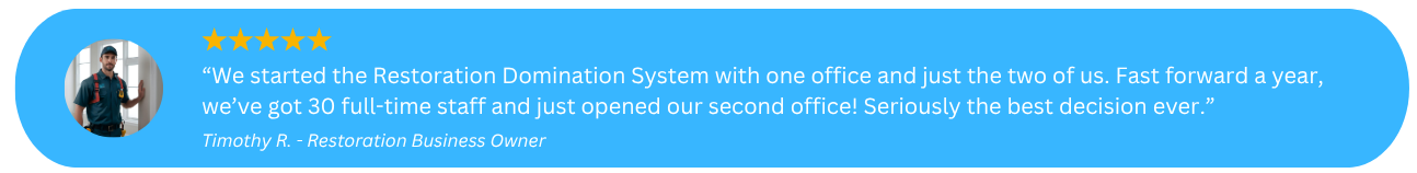 Peterson SEO Domination Package testimonial