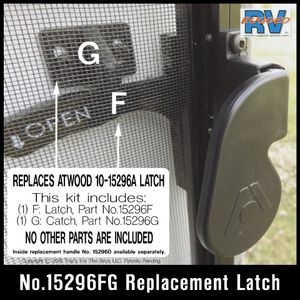 Atwood 15296A Screen Door Latch Replacement