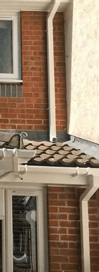 Picture of gutter cleaning Cincinnati