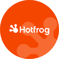 A picture of the Hot Frog logo with a link to Inspector Roofers Cincinnati profile