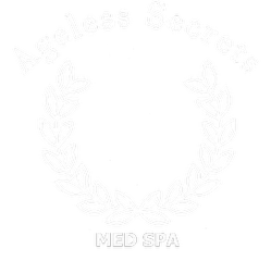 Logo for Ageless Secrets Med Spa: Text 