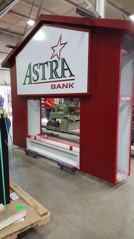 Astra Bank Custom Sign — Hays, KS — Commercial Sign Co.