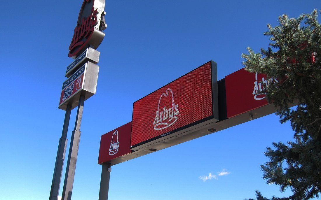 Arbys LED Sign — Hays, KS — Commercial Sign Co.