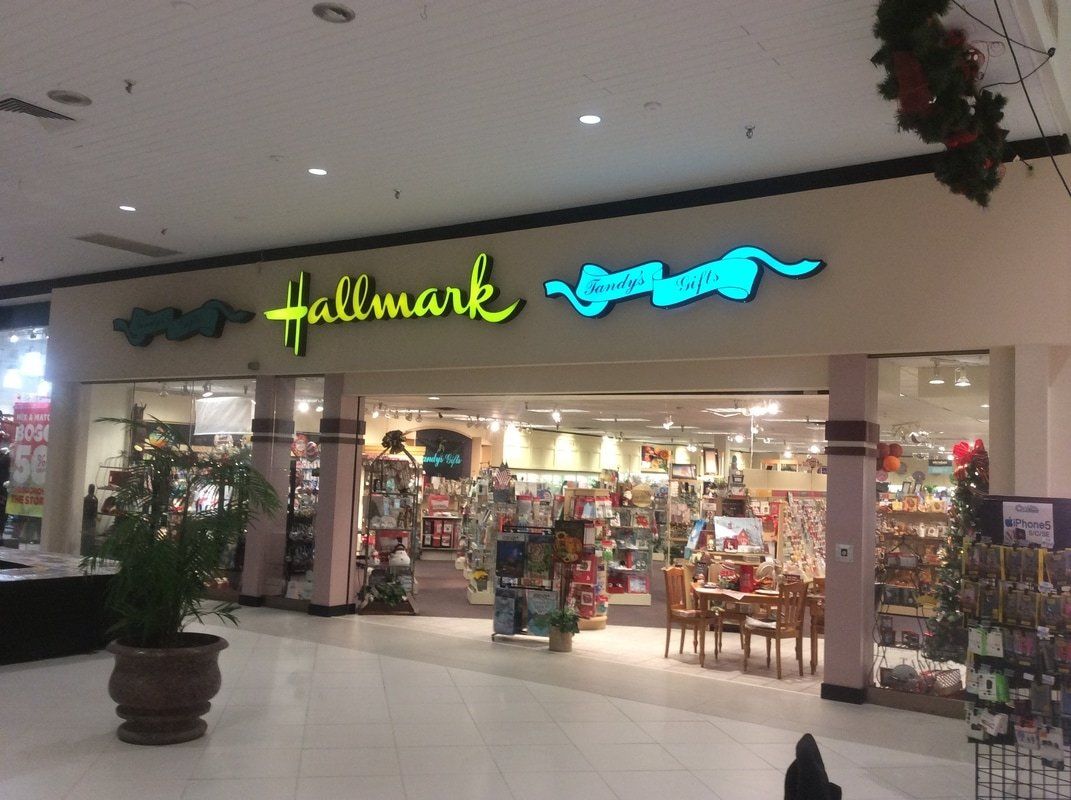 Hallmark Interior Sign — Hays, KS — Commercial Sign Co.