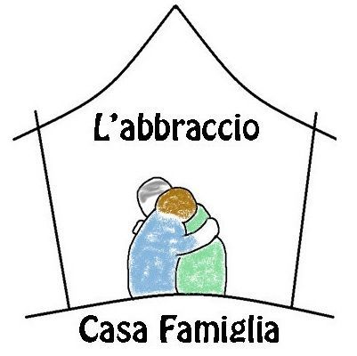 logo casa famiglia l'abbraccio